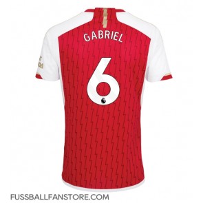 Arsenal Gabriel Magalhaes #6 Replik Heimtrikot 2023-24 Kurzarm